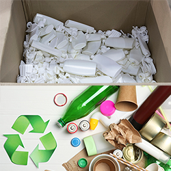 View different recycling options